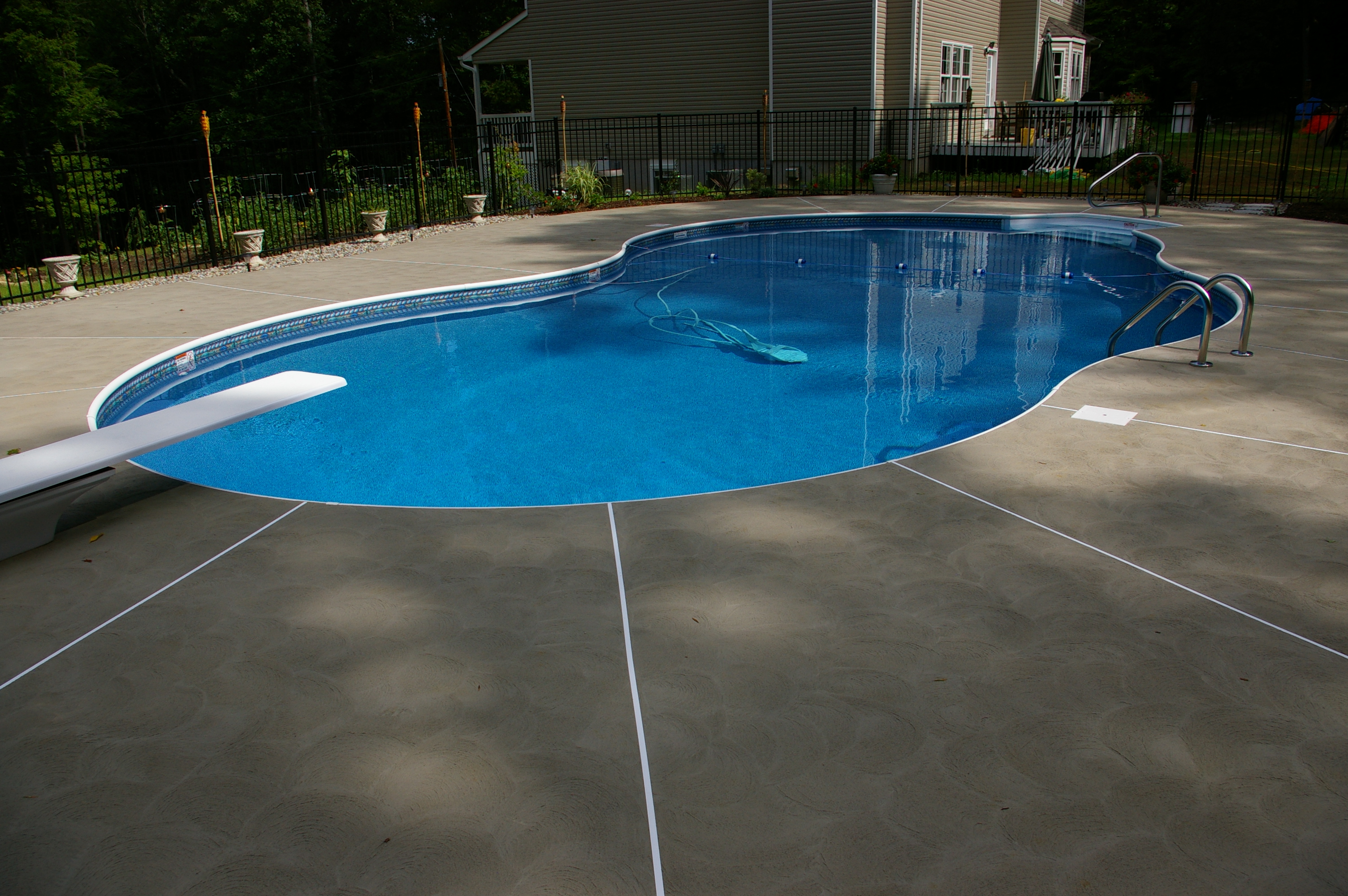 concrete canvas swimming pool